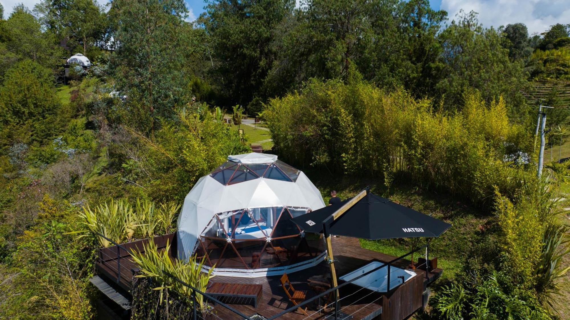 Domus Glamping Guatape Hotell Eksteriør bilde